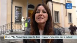Broni, Villa Nuova Italia riaperta dopo anni di restauri: 'Un giorno di festa per la città'