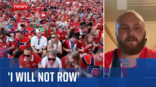 'It's stupid and annoying' - Norwegian supporter goes viral for refusing Viking chant
