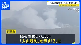 Mount Aso Eruption Alert Level Raised to 3: "Entry Restricted" - Danger of Volcanic Rocks and Pyr...