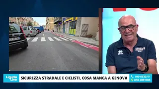 Sicurezza, la voce dei ciclisti a Telenord, Claudio Caporale, presidente Ciclistica Sestri Ponente