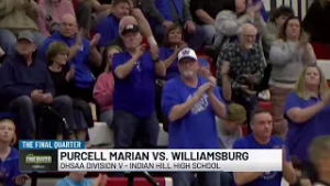 Williamsburg Holds Off Purcell Marian to Advance in Division V