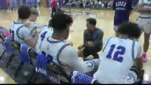 Boys' High School Basketball - Division V East Quarterfinals: Martins Ferry v Garaway 2.28.26