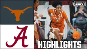 Texas Longhorns vs. Alabama Crimson Tide | Full Game Highlights | ESPN College Basketball