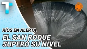 Abrieron una válvula del dique San Roque: crece el caudal del río Suquía