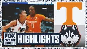 No. 15 Tennessee Lady Volunteers vs No. 1 UConn Huskies Highlights ? FOX College Hoops