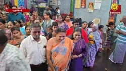 வரதவள்ளி மாரியம்மன் திருக்கோயில் நவராத்ரி விழாவில் திருப்பதி மலையப்பன் அலங்காரம் | Bhakthi News