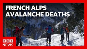 Third Briton dies in French Alps avalanches in one week | BBC News