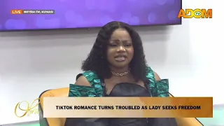 TIKTOK Romance Turns Troubled as Lady Seeks Freedom - Obra on Adom TV (01-10-26)