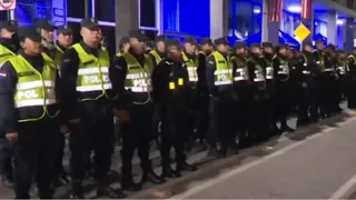 Microcentro gears up for massive day with police operation for Albirroja match