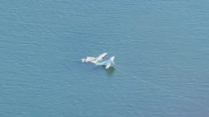Plane crash at Beaver Lake in Arkansas