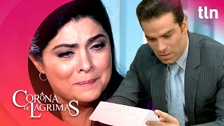 Refugio rejects Patricio's "gift" | Corona de lágrimas Chapter 47 (Part 1) | tlnovelas