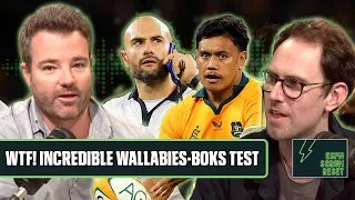 Wallabies upset Springboks, TMO upsets rugby world! | ESPN Scrum Reset | #RugbyUnion