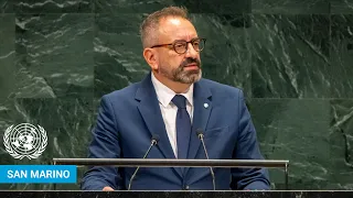 🇸🇲 San Marino - Foreign Minister Addresses United Nations General Debate, 81st Session | #UNGA