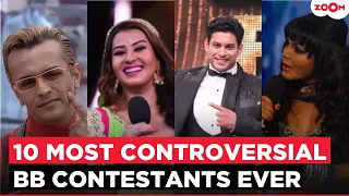 Ahead Of Bigg Boss 20: Rakhi Sawant To Sidharth Shukla, 10 Most CONTROVERSIAL Contestants Ever
