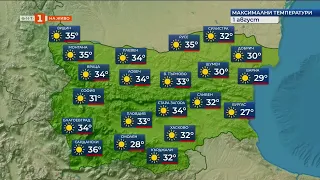 Горещо време в съботния ден