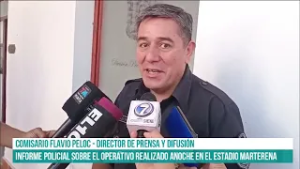 SALTA - Informe policial sobre el operativo realizado en el estadio Martearena #canal7salta