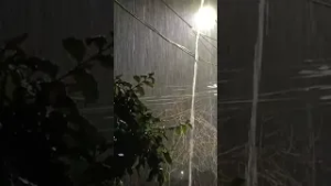 Un nuevo aguacero a esta hora cae sobre la ciudad de Neiva