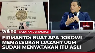 Jokowi's Legal Counsel: Why Would a UGM Alumnus Need a Fake Diploma?