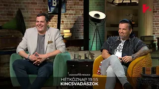 Vadonatúj részekkel jön a Kincsvadászok hétfőtől hétköznap esténként 19:55-kor a TV2-n!