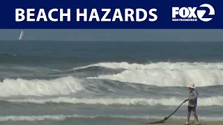 Labor Day weekend beach goers urged to be cautious amid dangerous beach conditions | KTVU