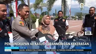 STHI - Pengungkapan 60 Kasus Curanmor dan Kekerasan