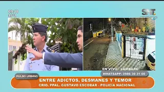 Stones thrown and insults hurled during police operation in Lambaré