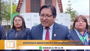 Beneficencia presenta servicios funerarios solidarios