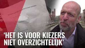 35 partijen op de lijst: wie heeft daar wat aan?