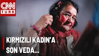 Known for Years by Her Red Outfits... An Emotional Farewell to Konya’s 'Lady in Red', Sultan Özcan