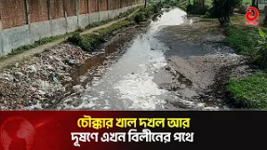 শ্রীপুরের ছাপিলাপাড়া এলাকার চৌক্কার খাল দ'খল আর দূ'ষণে এখন বিলীনের পথে | Asian Television