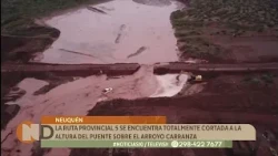 Corte total en la Ruta 5 entre Añelo y Rincón de los Sauces por la crecida del arroyo Carranza