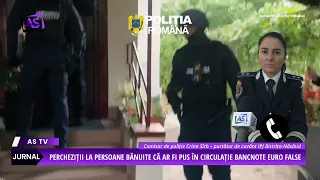 Raids on individuals suspected of circulating counterfeit euro banknotes