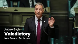 Andrew Bayly MP Valedictory Statement 2026, 16 September 2026