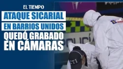 Insecurity in Bogotá: cameras captured hired killing in Barrios Unidos | EL TIEMPO