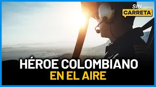 The 65-year-old Colombian pilot braving the fire from the European skies | Noticias Canal 1