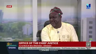 Baffoe-Bonnie is a unique person - Hon Alhassan defends alleged partisan comments of the CJ