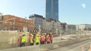 La commission métro 3 visite le chantier sud, les associations dénoncent leur mise à l'écart