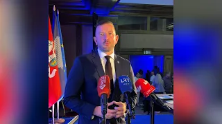 V. Sinkevičius sureagavo į klausimą apie partiją sukrėtusius įvykius: paliekame tolumoje