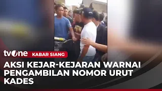Pengambilan Nomor Urut Cakades di Wonosobo Berujung Ricuh! | Kabar Siang