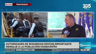 Gerson Velásquez reports on actions to be implemented against criminal structures in Honduras