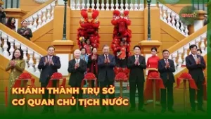 Khánh Thành Trụ Sở Cơ Quan Chủ Tịch Nước Tại Số 2 Lê Thạch