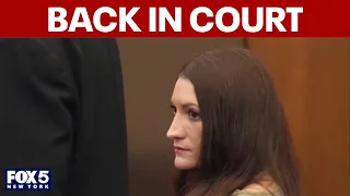 Lindsay Clancy returns to court for 1st hearing since mistrial