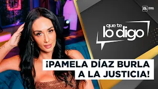 Pamela Díaz DID NOT ATTEND HEARING with SERGIO | Que Te Lo Digo