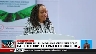Agricultural institutions urged to strengthen farmer education and training to boost food production