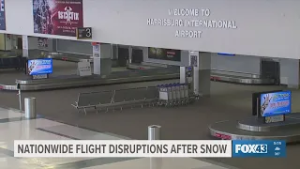 Harrisburg International Air faces delays and cancellations following snowstorm