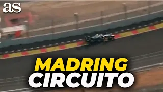 Las ESPECTACULARES VISTAS del CIRCUITO MADRING desde el cielo | FÓRMULA 1