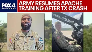 Army resumes Apache training after fatal Texas crash