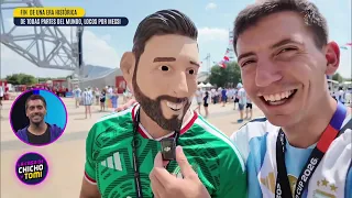 The best of Messi with the National Team and the fans' love - Chicho and Tomi's House