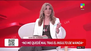 📢 LA PALABRA DE KARINA IAVÍCOLI TRAS SU CRUCE CON WANDA NARA