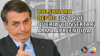 Bolsonaro testifies for 5 minutes and claims he wanted to 'fix' gun seized at police stop, defens...